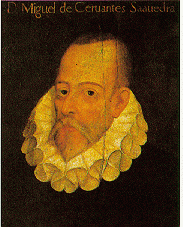 Retrato de Cervantes por Jáuregui